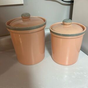 90s Studio Nova Peach Parfait Storage Canisters